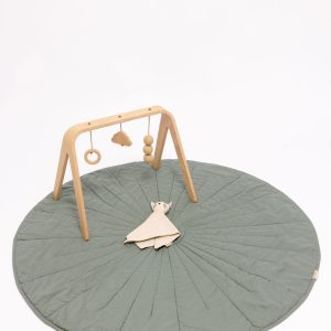 Acadian/Dove - Linen Quilted Playmat