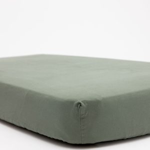 Acadian - Linen Crib Sheet