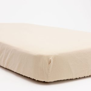 Sparrow - Linen Crib Sheet