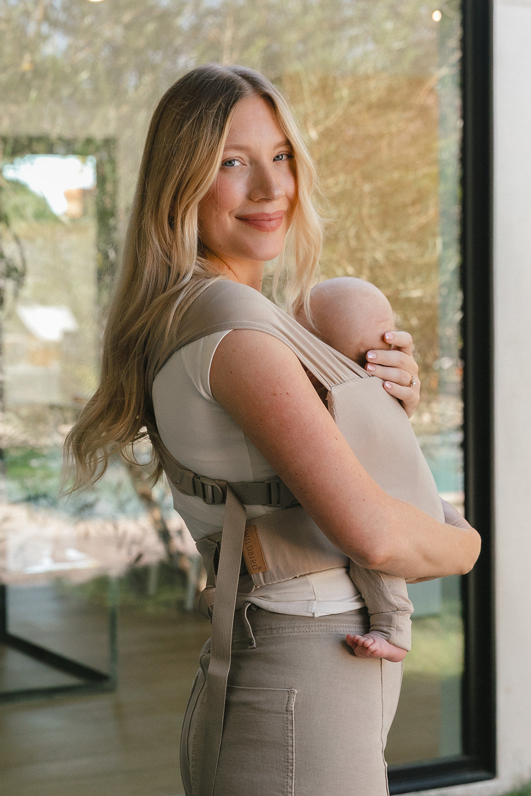 Desert Lark - Aerial Newborn Buckle Wrap - Image 4