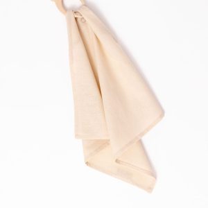 Sparrow - Linen + Maple Ring Teether