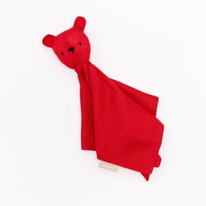 Cherry - Linen Lovey Bear