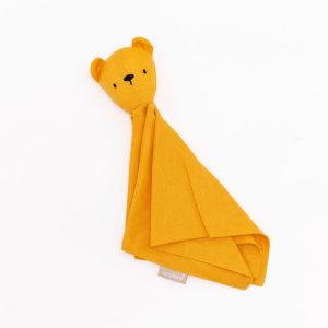 Clementine - Linen Lovey Bear