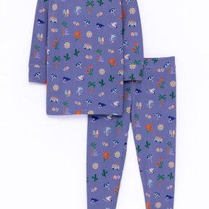 San Diego - CloudBlend™ Long Sleeve Pajamas Set